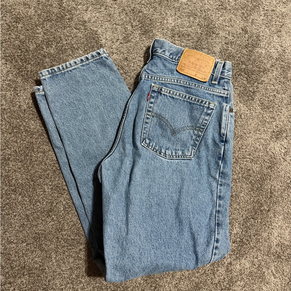 Levi's Classic Straight Blue Jeans